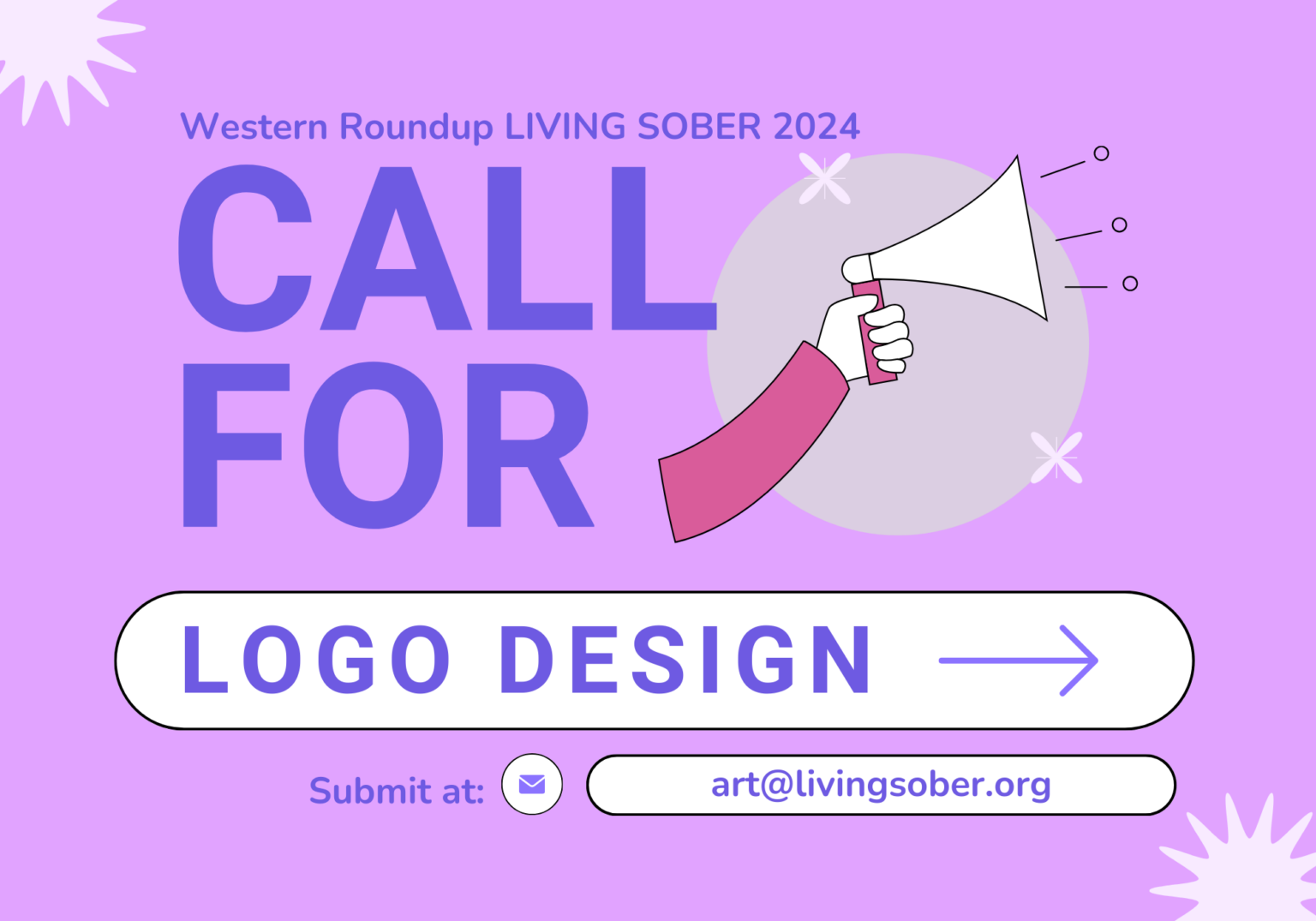 Western Roundup LIVING SOBER 2024 LOGO Design Contest Guidelines San   Logo Subs 1536x1075 